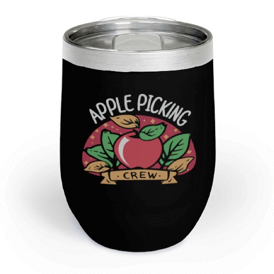 Apple Picking Crew Chill Wine Tumblers