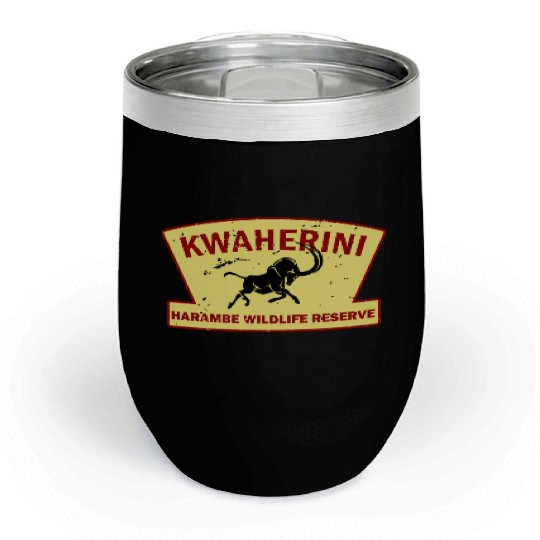 Kwaherini Harambe Wildlife Reserve Chill Wine Tumblers