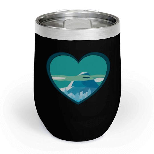 Blue mountain Chill Wine Tumblers