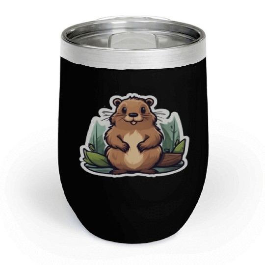Eager Beavers Chill Wine Tumblers
