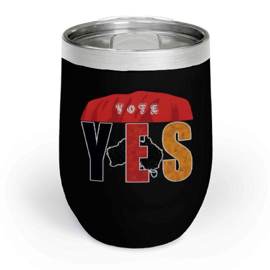 Yes to the Voice to Parliament Chill Wine Tumblers
