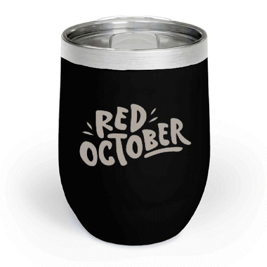 red october phillies Chill Wine Tumblers