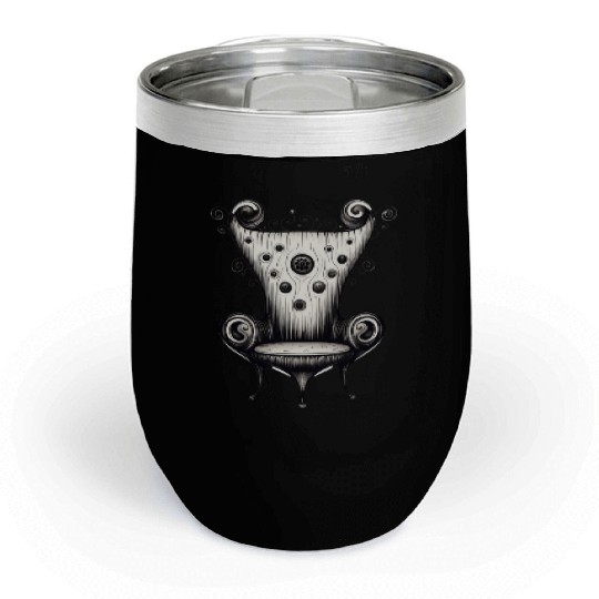 "Horror Halloween" Chill Wine Tumblers- Embrace the Terrifying