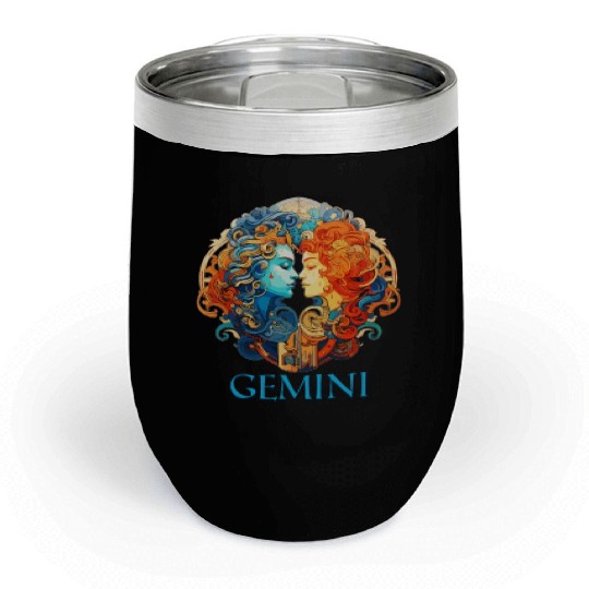 Embrace Your Gemini Identity: Gemini Zodiac Chill Wine Tumblers