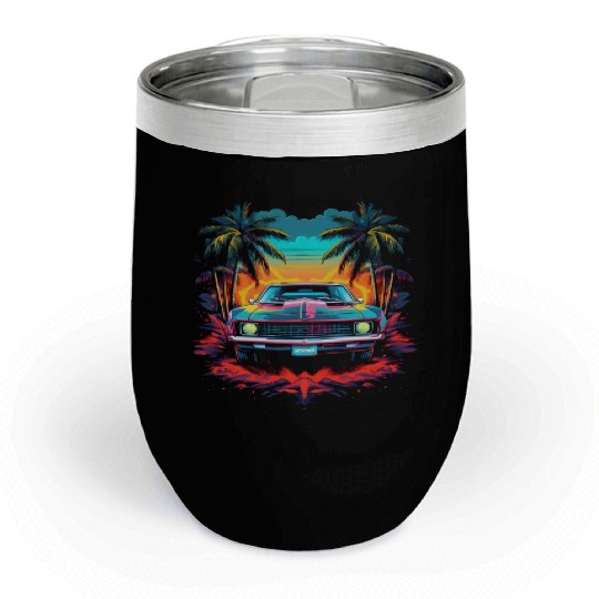 Exotic Camaro Z28 Chill Wine Tumblers