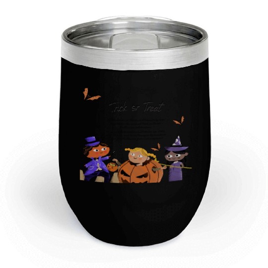 Trick or Treat Chill Wine Tumblers