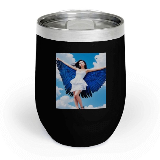 Angel Chill Wine Tumblers