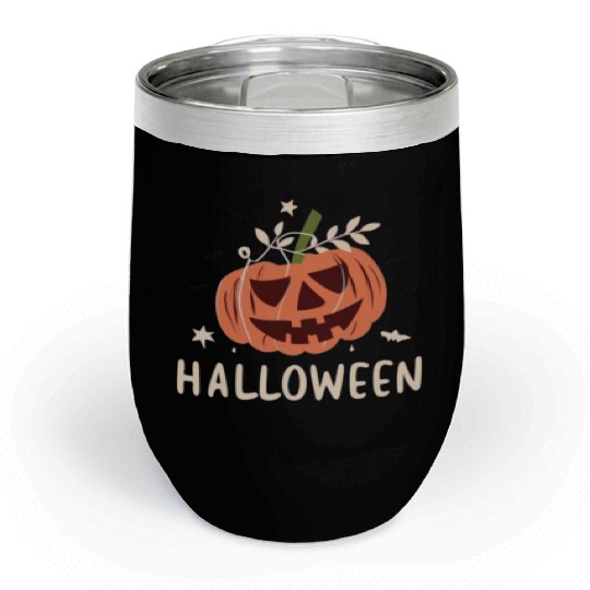 HAPPY HALLOWEEN2024 Chill Wine Tumblers