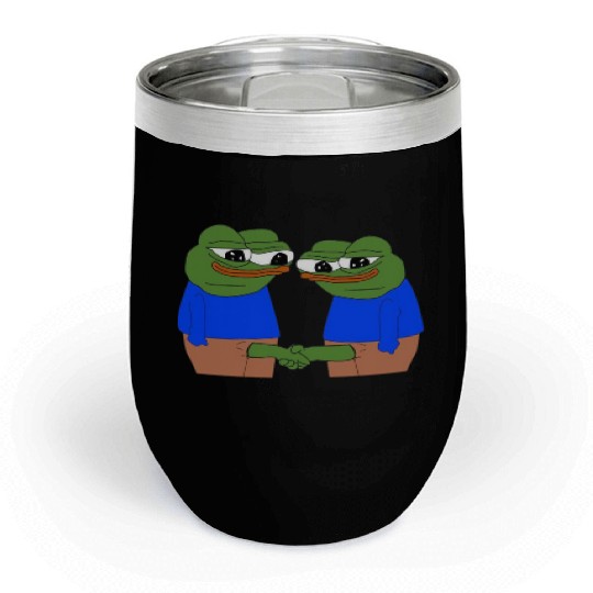 Funny Goofy Ahh Chill Wine Tumblers
