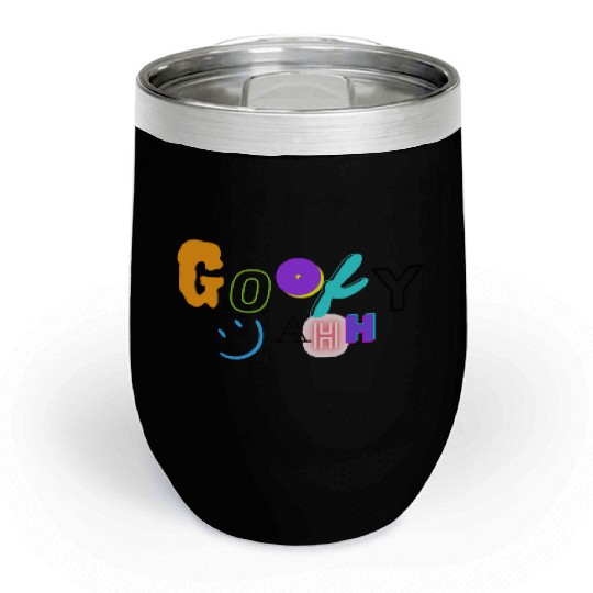 Funny Goofy Ahh Chill Wine Tumblers