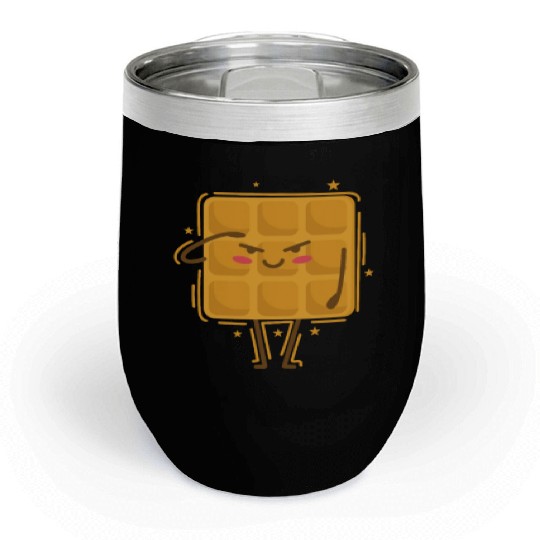 Waffle salutes Pastry Snack Chill Wine Tumblers