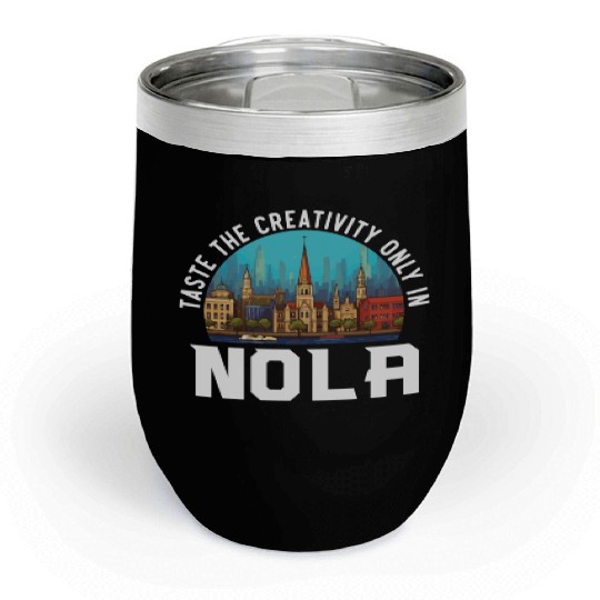 New Orleans Louisiana USA America United States Chill Wine Tumblers