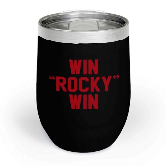Win Rocky Win Chill Wine Tumblers
