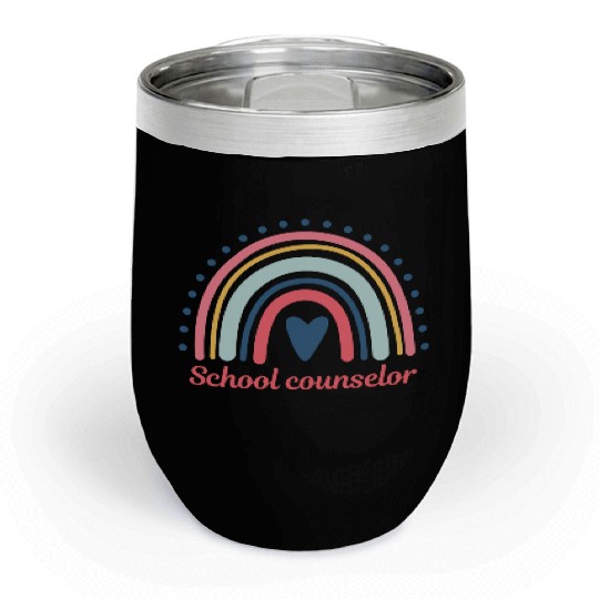 School Counselor - Guidance counselor Chill Wine Tumblers