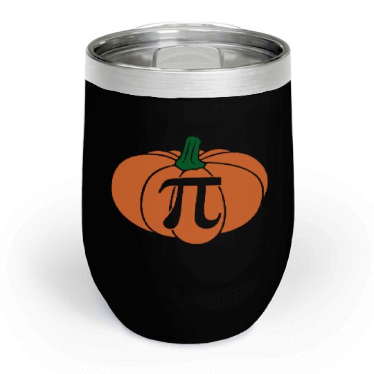 Pumpkin Pie Pi Math Teacher Thanksgiving Pi Day Chill Wine Tumblers