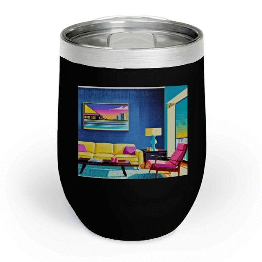 Summer Afternoon Chill Wine Tumblers