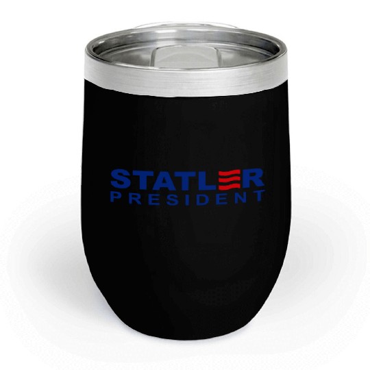 Statler and Waldorf For President Chill Wine Tumblers