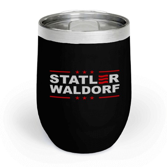 Statler and Waldorf Chill Wine Tumblers