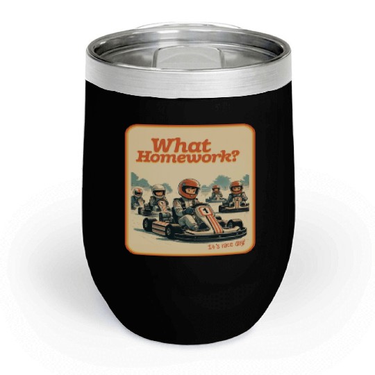 What Homework? It’s Race Day! Chill Wine Tumblers