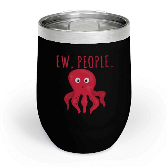 Ew People Octopus Chill Wine Tumblers