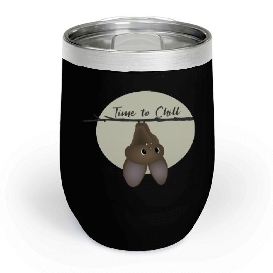 Bat - Time to Chill Chill Wine Tumblers