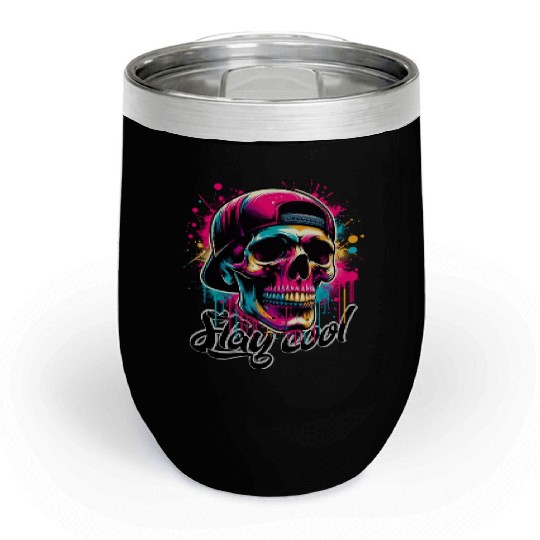 Totenkopf Stay cool Chill Wine Tumblers