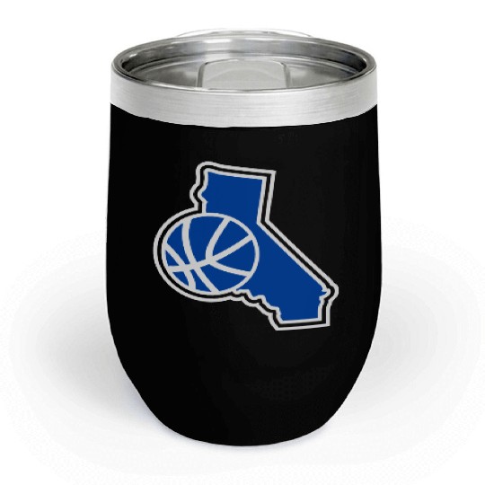 California Basketball Warriors Chill Wine Tumblers