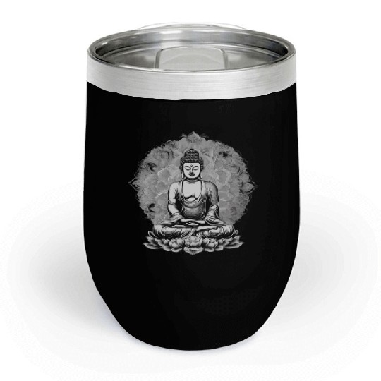 Nirvana Buddhism Chill Wine Tumblers
