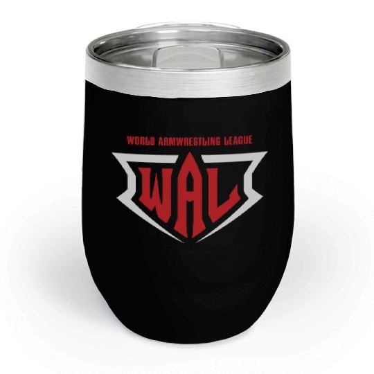 world arm wrestling Chill Wine Tumblers