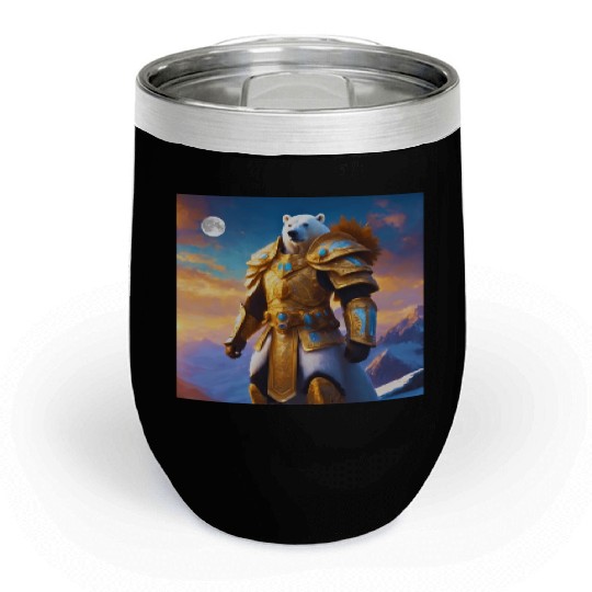 King Polar Bear Chill Wine Tumblers