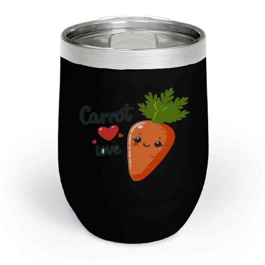Carrot Love Chill Wine Tumblers