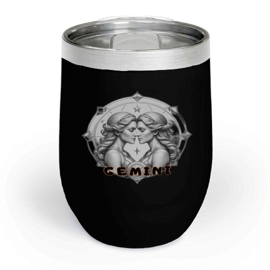 Gemini Horoscope Chill Wine Tumblers