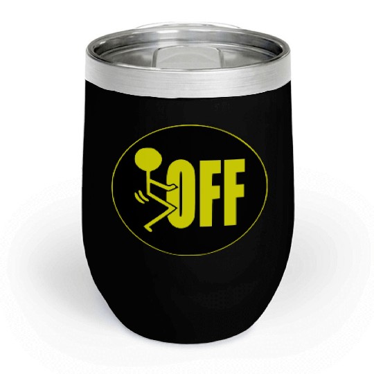 F Off ©WhiteTigerLLC.Com LIKE US ON FACEBOOK Chill Wine Tumblers