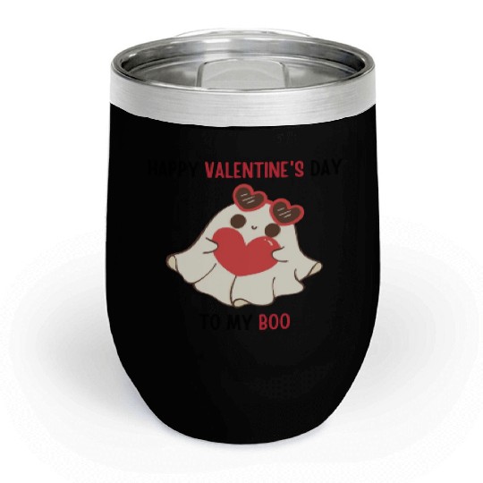 Happy valentine's day to my boo Chill Wine Tumblers