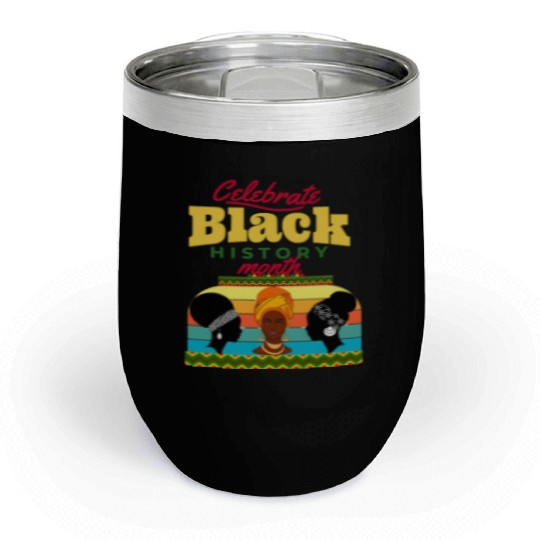 Unity in Diversity Commemorative Black History Chill Wine Tumblers