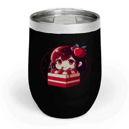 Red Velvet Cake Chill Wine Tumblers