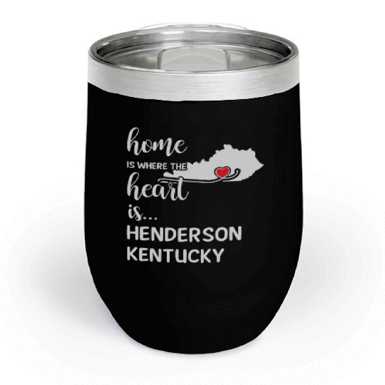 Henderson County Kentucky Is Where My Heart Is Chill Wine Tumblers