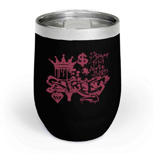 Graffiti Chill Wine Tumblers