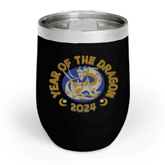 2024: Year of the Dragon Chill Wine Tumblers