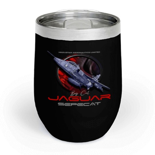 Sepecat Jaguar English French fighterjet Chill Wine Tumblers
