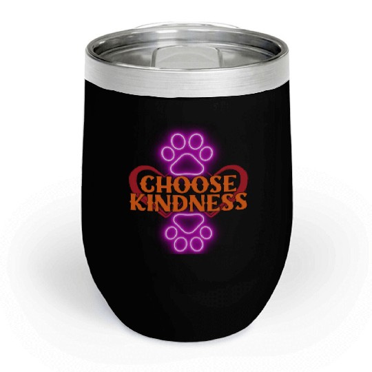 Choose Kindness Chill Wine Tumblers