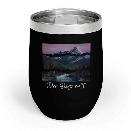 the mountain is calling Chill Wine Tumblers
