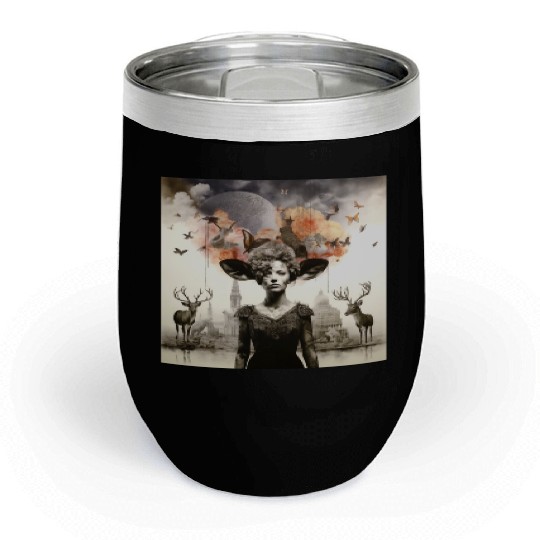 Lets go Bambi Chill Wine Tumblers