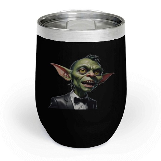 Green Goblin with Tuxedo Chill Wine Tumblers