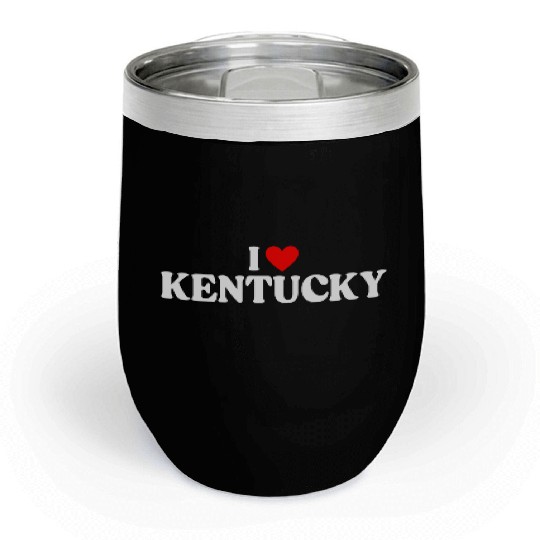 I Love Kentucky I Heart Kentucky Chill Wine Tumblers