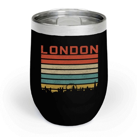 London England UK Souvenir Gift Chill Wine Tumblers