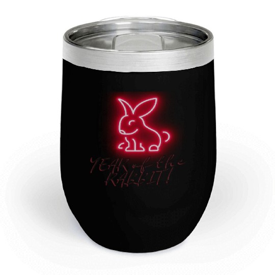 Year of the Rabbit - Chinese New Year Chill Wine Tumblers