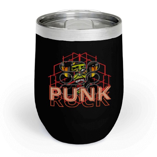 Punk Rock Streetwear Chill Wine Tumblers