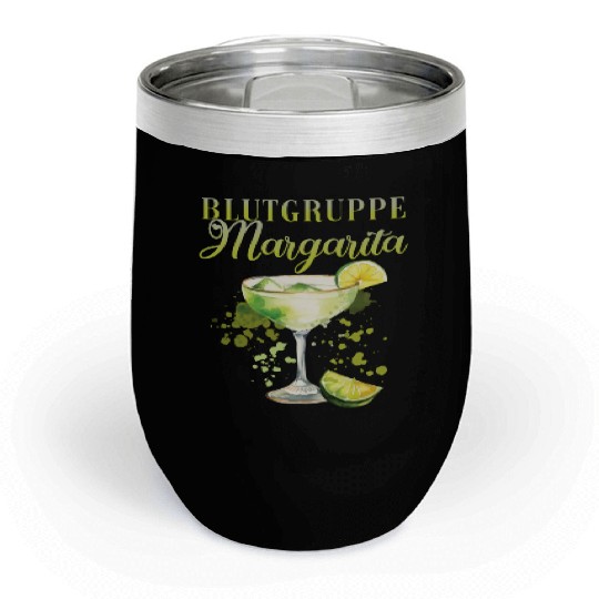 Blutgruppe Margarita Tequila Stag Party Chill Wine Tumblers