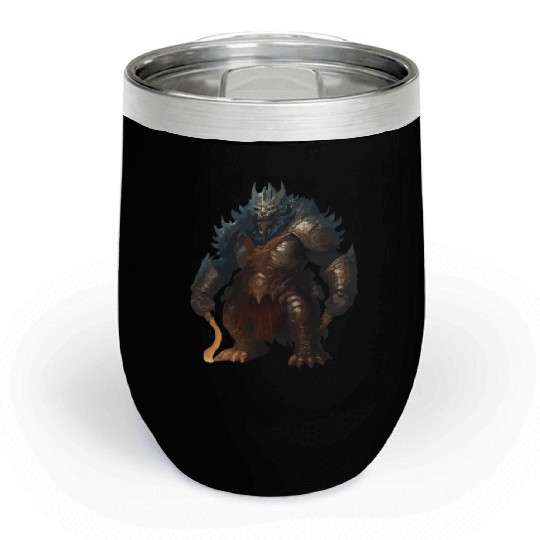 Threatening Ork Warriors In Armor Fantasy Graphics Chill Wine Tumblers
